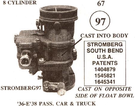 Ford carburetor identification